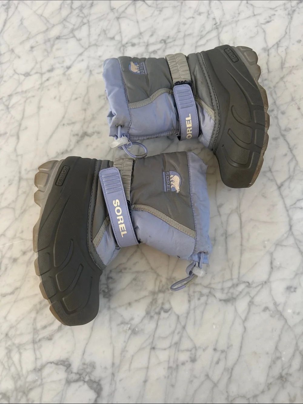 Sorel Kids Flurry snow boots Sz 12 Periwinkle